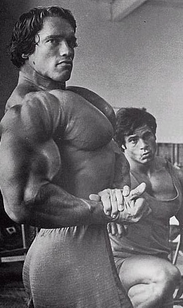 Arnold Schwarzenegger Posing Photo From Bodybuilding Magazine | eBay